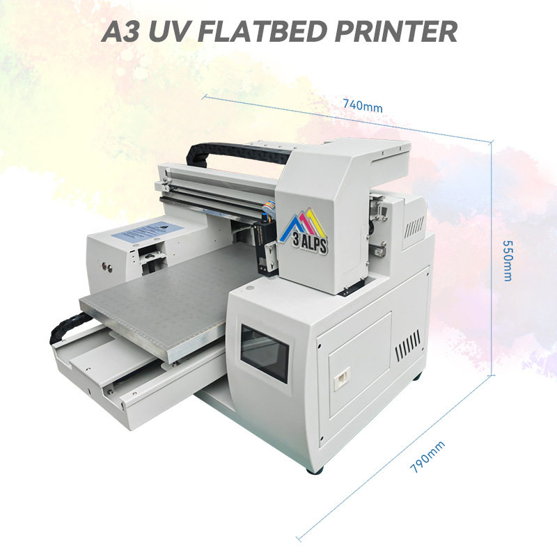 3050 Printer Two-Dimensional Millet Badges Badges Cultural and Creative Production A3Uv Flatbed Digital Printer