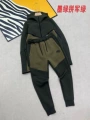 Dark green and army green suit