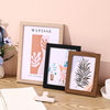 Simple Large-Size Wooden Photo Frame 16inch A3 Puzzle Framed Wall Hanging Picture Frame Business License Table Wholesale