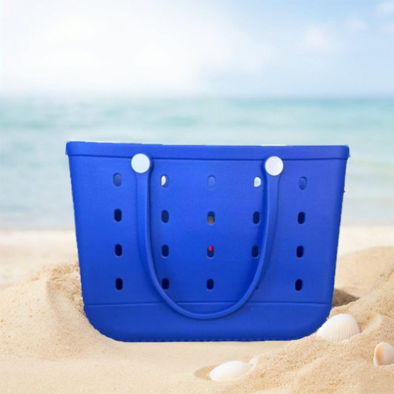 Manufacturer Wholesale Eva Children's Beach Storage Bag, Beach Tote Bag, New European and American Eva Hole Bag, Vegetable Basket