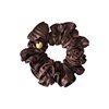 Gentle Pleated Head Flower Large Intestine Hair Ring Internet Celebrant 2024 New Style Ball Head Striped Hair Ring Hair Rope Tie Hair Rope