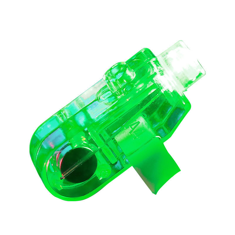 发光手指灯 闪光激光灯 炫彩LED夜光戒指灯 地摊儿童玩具热卖