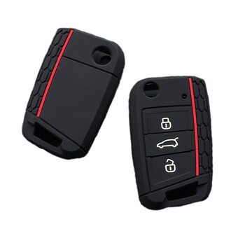 Applicable to Volkswagen GOLF7 Langyi Plus Tiguan LX Key Set Touan L Tange Jialu Tiguan Key Bag Defense