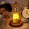 Light Luxury ins Aromatherapy Melted Wax Lamp Non-Fire Fragrance Expanding Bedside Table Lamp Bedroom Timing Dimming Night Light Accompanying Gift