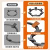Upgraded Six-Claw Gas Stove Bracket Anti-Slip Pot Rack Household Thickened Gas Stove Bracket Universal Small Milk Boiler Rack