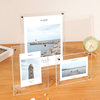 Transparent picture frame 6 inch wall hanging ins postcard photo frame A4 poster display stand 7 inch acrylic photo frame table