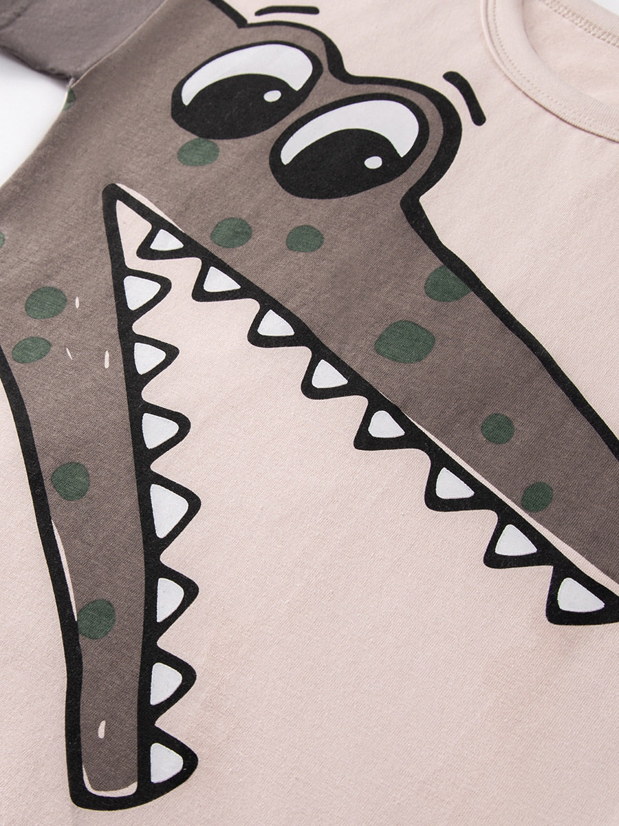 Custom-made Cartoon Kids' T-shirt, Summer Short-sleeve Children's Clothing, Cotton Boys' Top, Kids' T-shirt