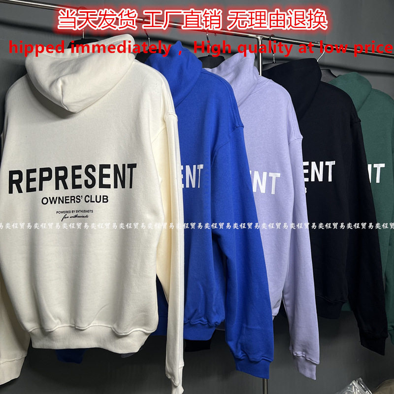 เสื้อฮู้ดแฟชั่นแนวไฮสตรีท โลโก้ตัวอักษรย้อนยุค สไตล์อเมริกัน ยอดนิยม สำหรับคู่รัก ใส่ได้ทั้งชายและหญิง