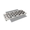 2025 new dumpling mold aluminum alloy dumpling mold 22 holes aluminum alloy dumpling mold dumpling artifact cross-border products