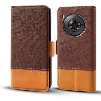 Applicable to ZTE nubia Z50S Pro color matching phone case ZTE Red Devil 9 magnetic portable drop-resistant protective leather case