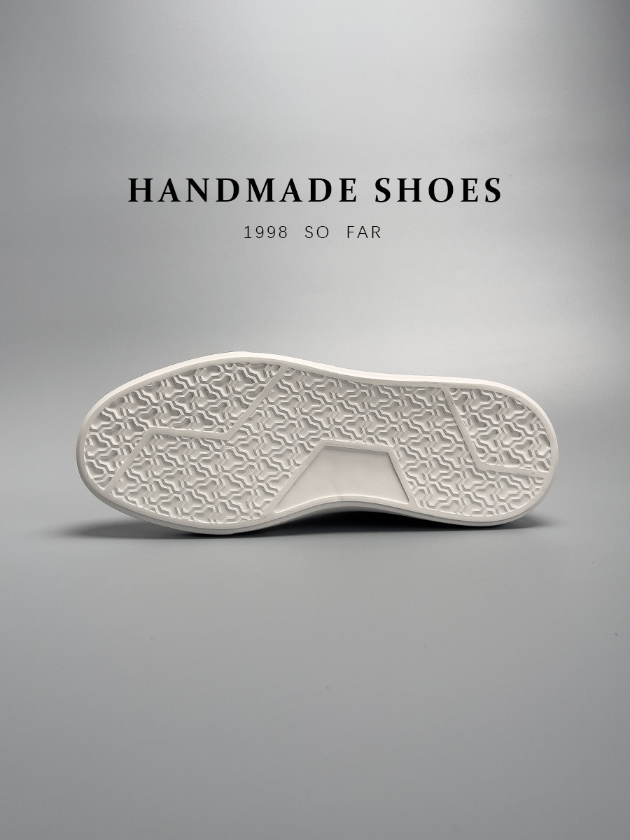 Giày sneaker nam da cao cấp phối màu nâu, kiểu cổ điển thủ công — Màu Nâu [giày có tỷ lệ chất lượng trên 1000]