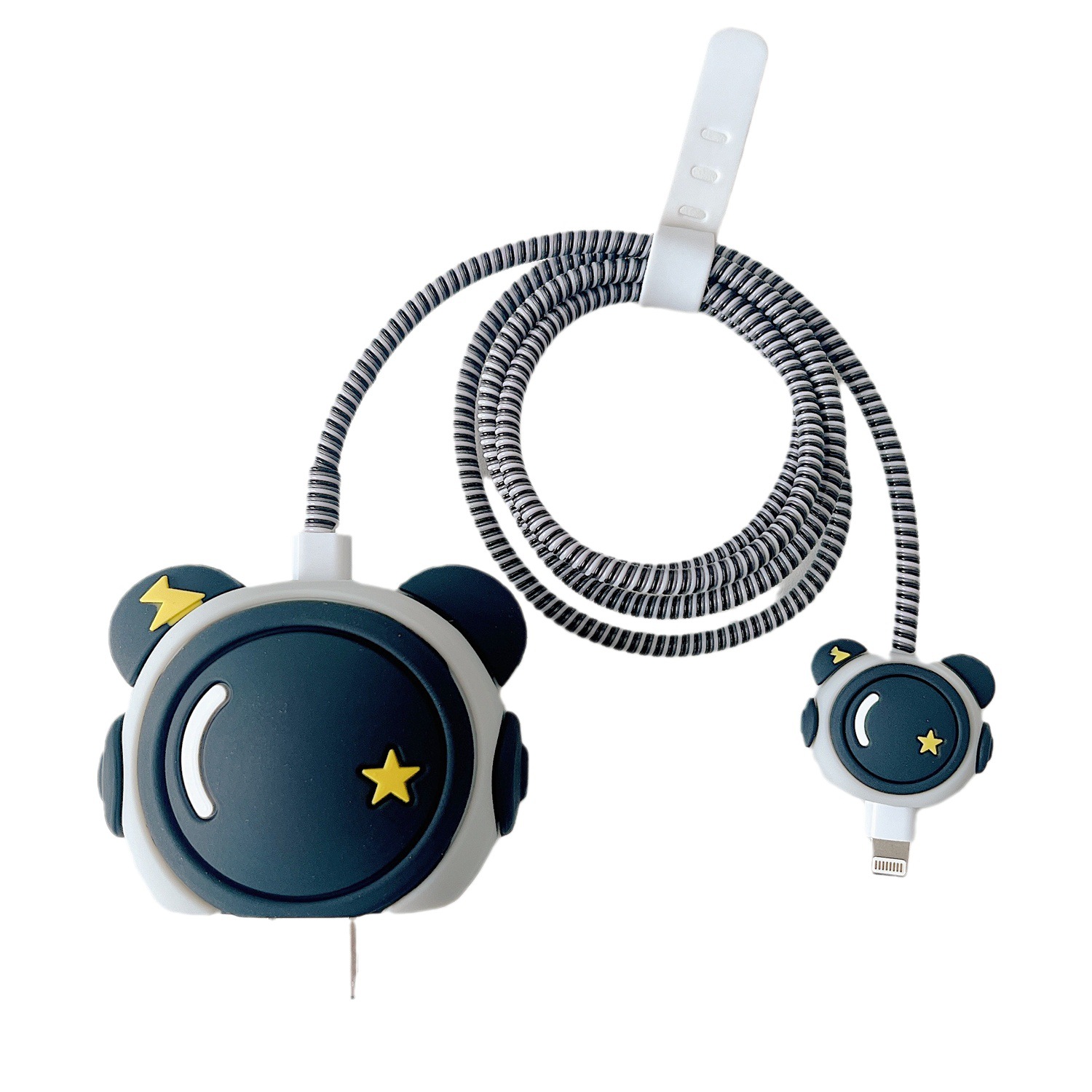 数据线保护套适用苹果充电器保护套芭芘充电头保护套充电线保护套