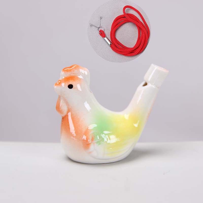 陶瓷工艺品12557水鸟口哨 儿童音乐陶笛 旅游景区热销工艺品哨子