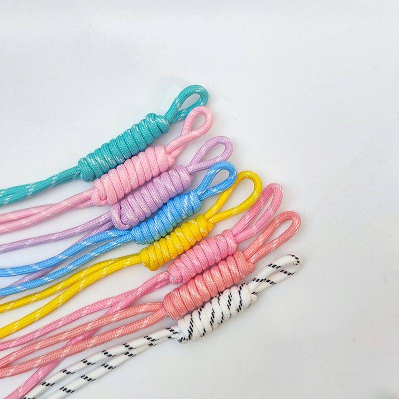 Colorful Ins Trendy Rope Miu Series Nylon Rope Pendant Colorful Knotted Nylon Rope Trendy Fashion Wholesale in Stock