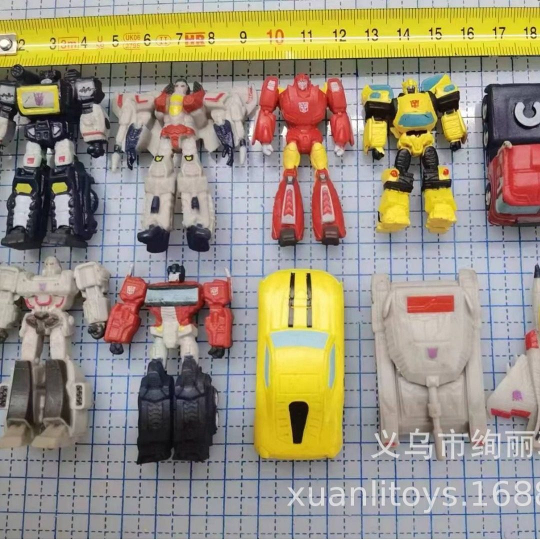 儿童多款车子模型玩具 怪兽公仔玩具 指套 小精灵公仔过家家赠品