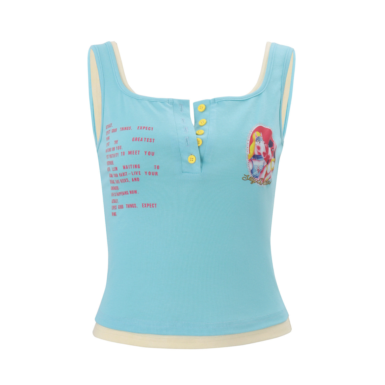 Summer Womens Street Style Two Piece Set American Trendy Print Casual Tank Top Versatile Design Wholesale Available