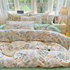 Jialiya 2025 New Cotton 13070 Printed Four-Piece Set Pure Cotton Quilt Cover Bed Sheetss Bedding Can Be Wholesaled