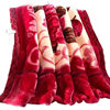 Double-layer Thickened Double-sided Fleece Raschel Blanket Quilt Bed Sheet Nap Blanket Wedding Coral Fleece Cover Blanket Winter Blanket