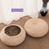 Straw Futon Cushion Tatami Bay Window Cushion Round Sitting Pier Rattan Thickened Household Tea Ceremony Meditation Mat
