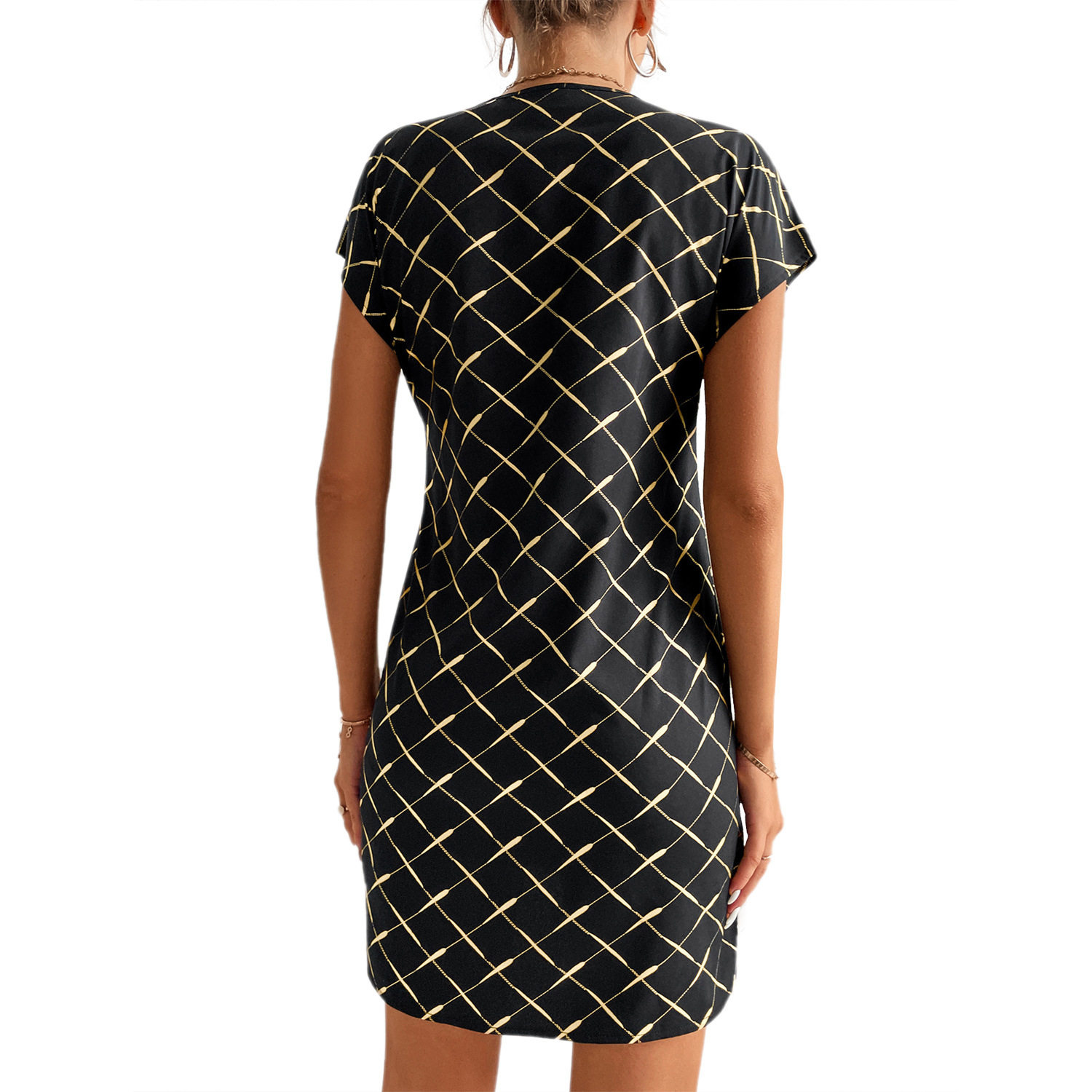 Casual Vacation Dress Waist Defining Slim Fit Elegant Style Perfect for Summer Outings Wholesale Available