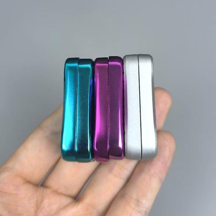 Edc Stress Relief Toy Sword Mark Unlimited Push Card Alloy Fingertip Black Technology Fingertip Spinner Snap Coin Stress Relief Magic
