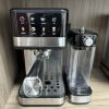 Stainless Steel Semi-Automatic Espresso Machine with Milk Tank Office Small Pump Pressure American Milk Coffee Machine Factory Cross-Border