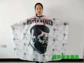 White oil head scarf