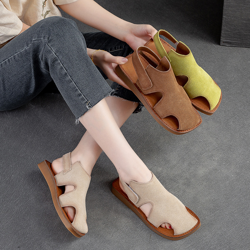 (Mới) Mã H9682 Giá 1900K: Giày Dép Sandal Nữ Huaidu Hàng Mùa Hè Phục Cổ Cổ Điển Thoáng Khí Giày Dép Nữ Chất Liệu G05 Sản Phẩm Mới, (Miễn Phí Vận Chuyển Toàn Quốc).