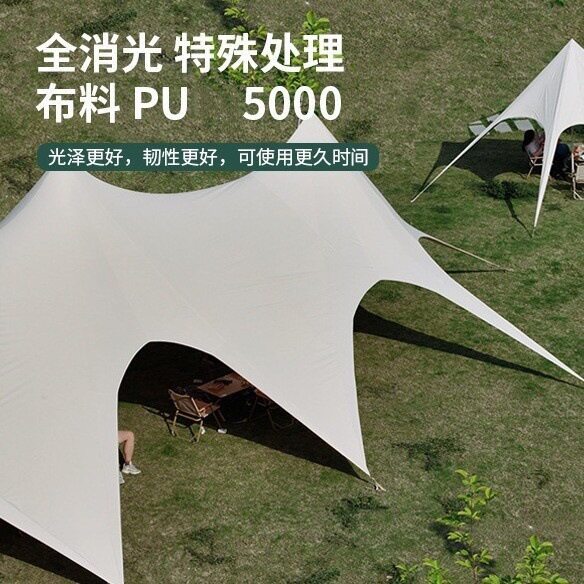 Outdoor Yunding WanChongShan Super Large Three Peaks Tent Camping Dome Aroma Octopus Single and Twin Peaks Lotus Aroma