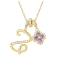 Golden z (letter + chain)