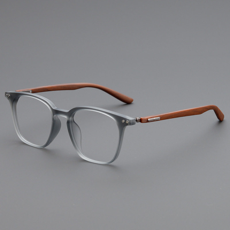 Japan and South Korea Retro Square Personality TR90 myopia glasses frame men's and women's flat glasses frame anti-blue light can be equipped with 0365