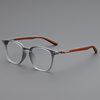 Japan and South Korea Retro Square Personality TR90 myopia glasses frame men's and women's flat glasses frame anti-blue light can be equipped with 0365