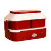 Japanese-style double-layer lunch box cute girl heart student lunch box office worker with lid microwave oven heating portable lunch box