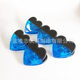 Refrigerator sticker plastic clip color hand account note clip love clip note clip seal clip LO GO wholesale