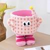 Dopamine Little Monster Storage Basket Cartoon Storage Basket Desktop Ornament Snack Bouquet Hug Bucket Children's Day Gift