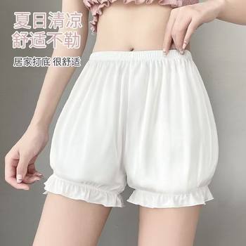 Safety pants women's pumpkin pants leggings anti-light summer thin student insurance shorts can be worn with skirt