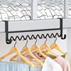 College Student Dormitory Bedside Clothes Rack for Drying Clothes, Hanging Rack for Lower and Upper Bunks, Dormitory Essential