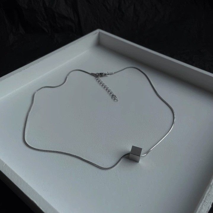 项链男钛钢不掉色简约百搭饰品女毛衣链新款时尚个性爆款嘻哈配饰