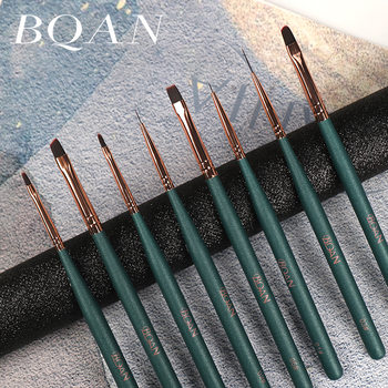 Wooden Pole Japanese Style Manicure Brush Set Light Therapy Pen Construction Pen Painted Pull Line Pen Petals Autumn Chrysanthemum Pen Manicure Pen Wholesale