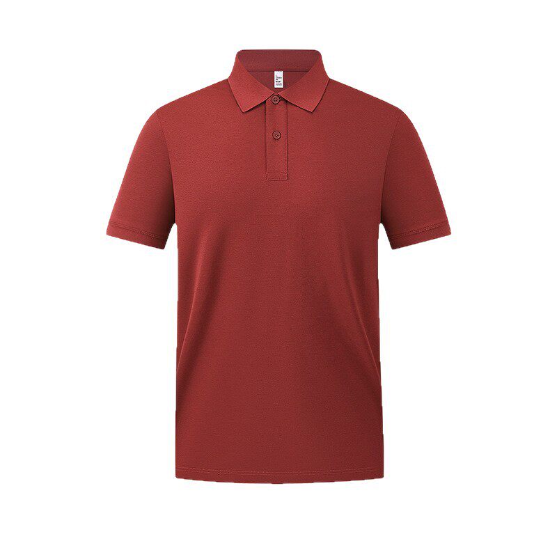 莫代尔短袖polo衫定制团体广告衫企业工作服男女款印制LOGO刺绣