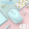 Wireless Bluetooth Mouse Silent Wireless Rechargeable Dual Mode Boys and Girls Office Cute Notebook Desktop Computer