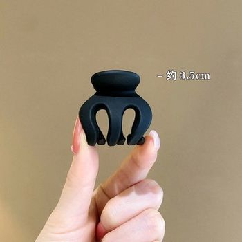 Simple high ponytail female ball head grip clip easy to use temperament pumpkin chuck top hairpin headdress fixed artifact