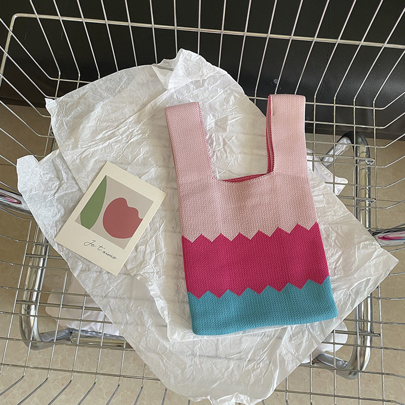 水波紋-ピンクブルー