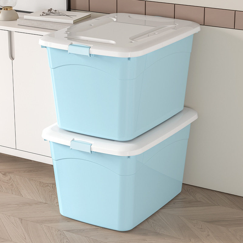 Plastic Storage Box Extra Large Quilt Storage Box Toy Storage Box Moving Large Capacity Clothes Storage Box