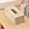 Desktop Straw Storage Basket Desktop Remote Control Storage Box Living Room Sundries Woven Snack Mobile Phone Paper Storage Basket