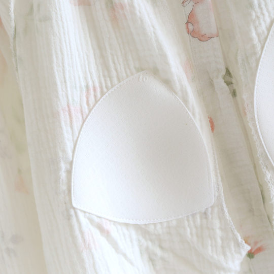 多款带胸垫月子裙春夏产后纯棉绉布哺乳产妇待产孕妇睡衣长裤套装