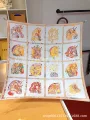 Horse prism orange white
