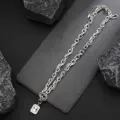 L066-A (square necklace 40+7cm)