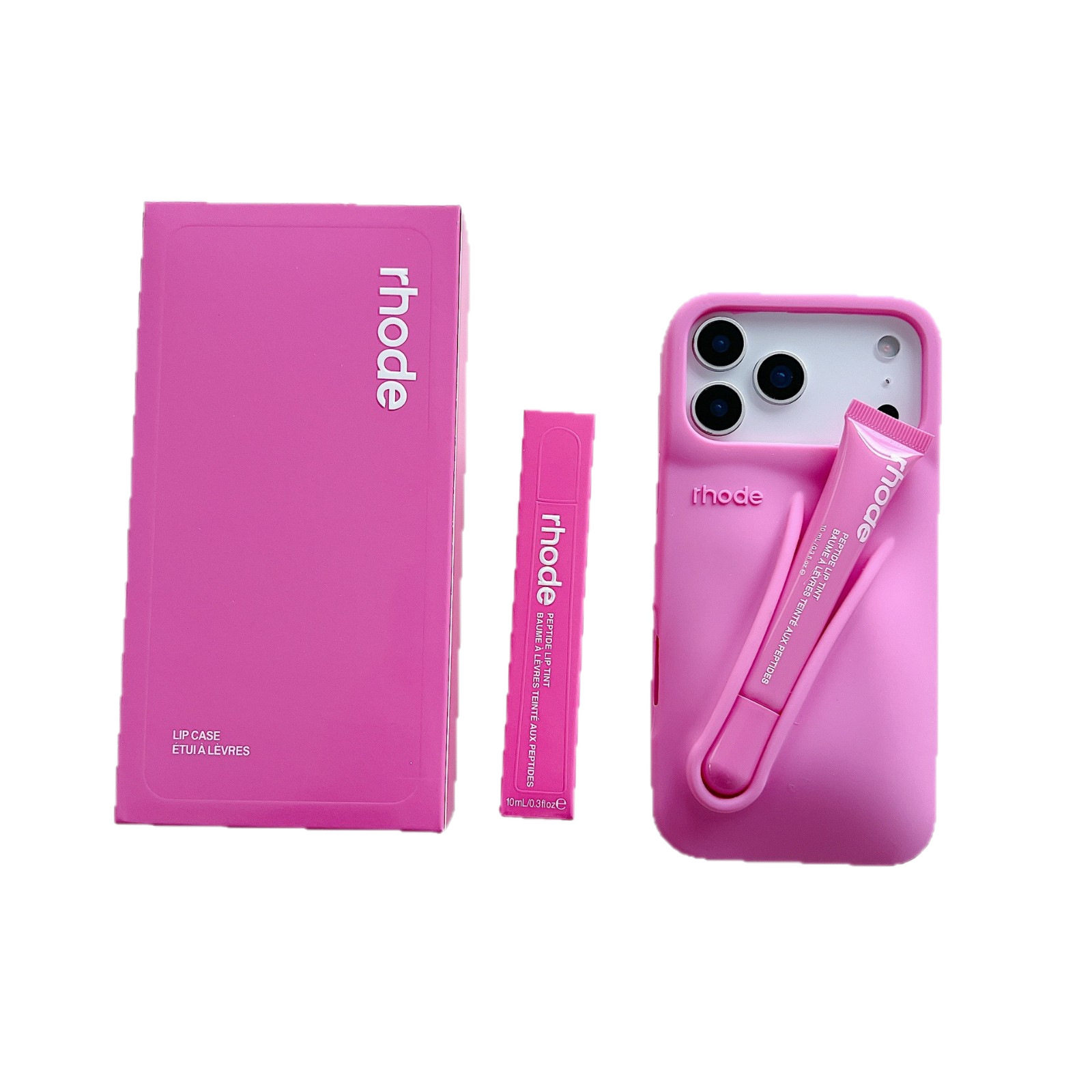 Hailey Phone Case Iphone17 Silicone Phone Case Apple 17 Series Hailey Same Style Rhode