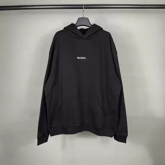 High Version BL Classic Logo Letter Embroidered Long Sleeve Hoodie Unisex Pullover Hoodie